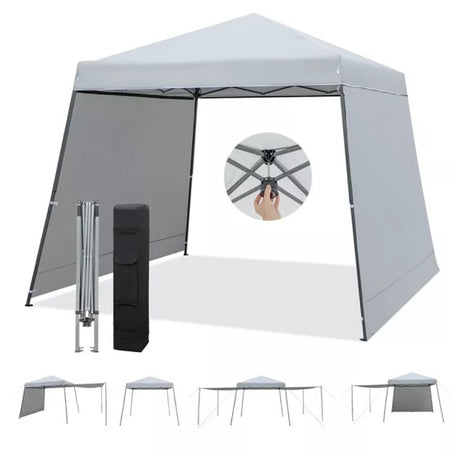 Gymax Patio 10 X 10FT Instant Pop Up Canopy Folding Tent