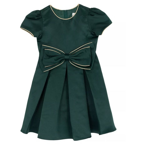 Rare Editions Girls' Bow Detail Dress