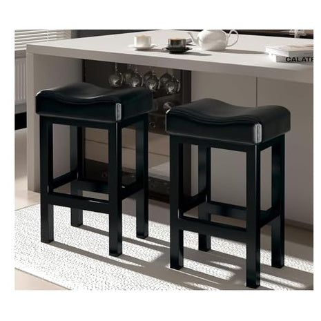 2 Counter Height Kitchen Island Bar Stools