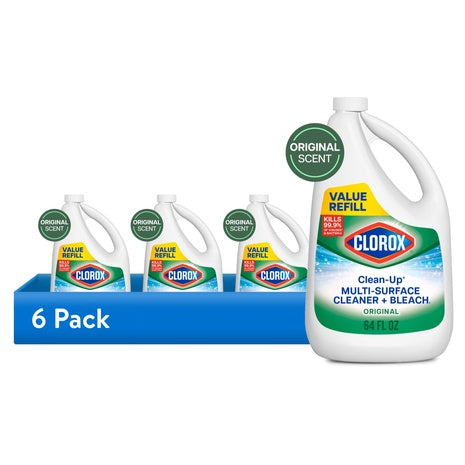 6-Pack Clorox Clean-Up All Purpose Cleaner Refill (64oz)