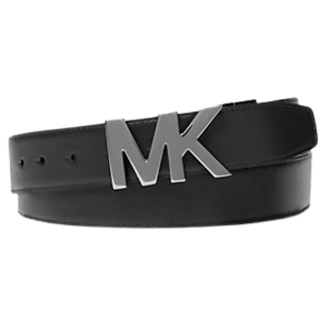 Michael Kors Men's Reversible Signature Logo and Leather Belt
