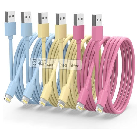 6 iPhone Lightning Cables