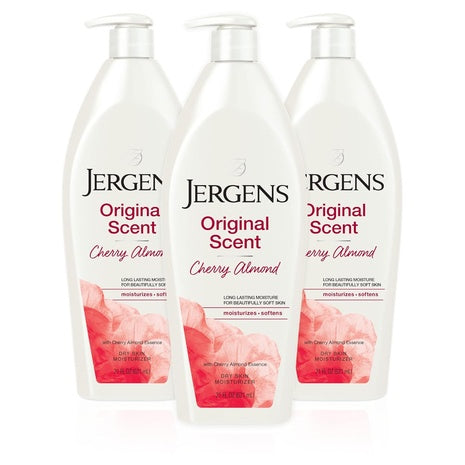 3 Jergens Original Scent Dry Skin Lotion Bottles