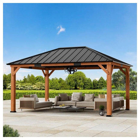 Covered Outdoor Living Spaces Ultra Series Wood Gazebo