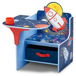 Delta Children Space Adventures Chair Desk with Storage Bin