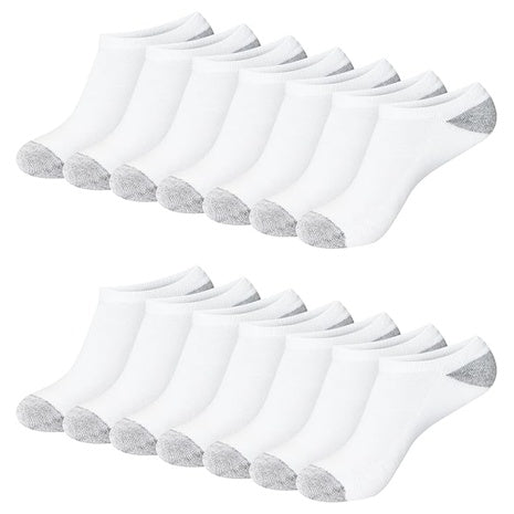 14-Pack Hanes Women's No Show Soft Socks