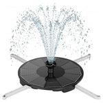 Solar Fountain Pump With 3 Spray Height Adjustment