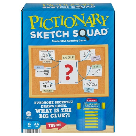 Pictionary Sketch Squad Cooperative Party Game