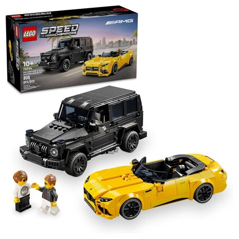 LEGO Speed Champions Mercedes-AMG G 63 & SL 63 F1 Car Set