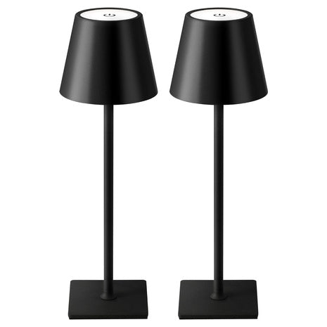 2-Pack 5000mAh Portable Cordless LED Table Lamp