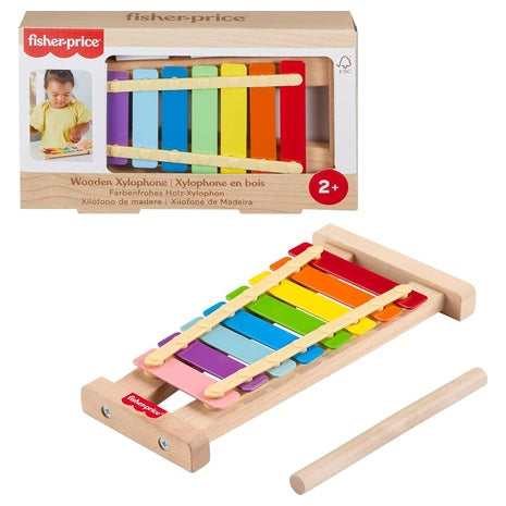 Fisher Price Wood Toddler Toy Xylophone
