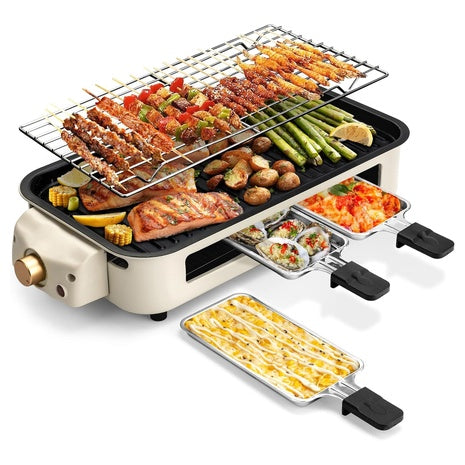 2-in-1 Smokeless Indoor Grill