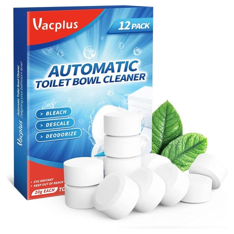 12 Vacplus Toilet Bowl Cleaner Tablets