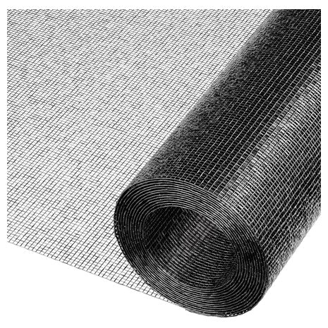 48" X 102" Gecork Black Fiberglass Window Screen Mesh
