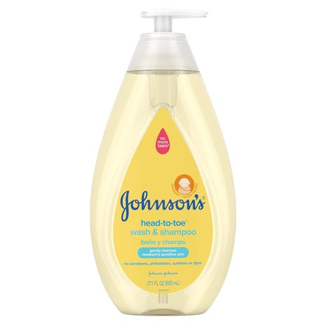 Johnson’s Head-to-Toe Gentle Baby Wash & Shampoo (27.1 Oz)