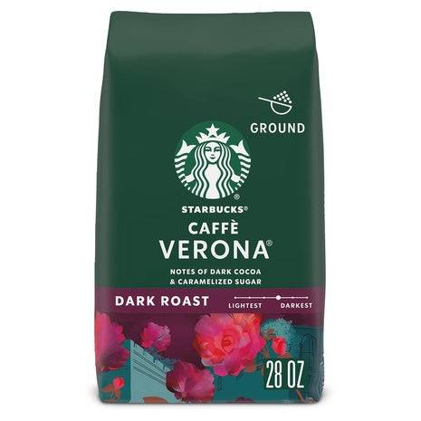 28oz Starbucks Caffè Verona Dark Roast Ground Coffee