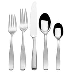 Mikasa Satin Loft Flatware Set for 12, 65 Piece
