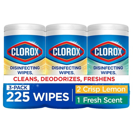 225 Clorox Disinfecting Wipes Variety Pack