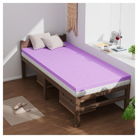 4" Twin Cooling Memory Foam Mattress Topper