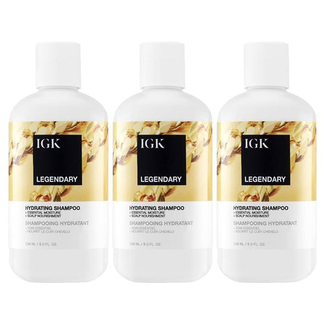 3-Pack IGK Legendary Strengthening Shampoo