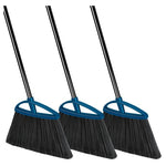 3 Pack Heavy Duty Outdoor Angle Brooms
