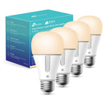 4 Kasa Smart Dimmable A19 LED Light Bulbs