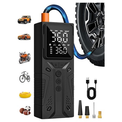 Airsure 150PSI Cordless Tire Inflator With Auto Shut-Off