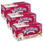 24 Cans Waterloo Cherry Limeade Sparkling Water