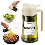 2-in-1 Glass Oil Sprayer & Dispenser