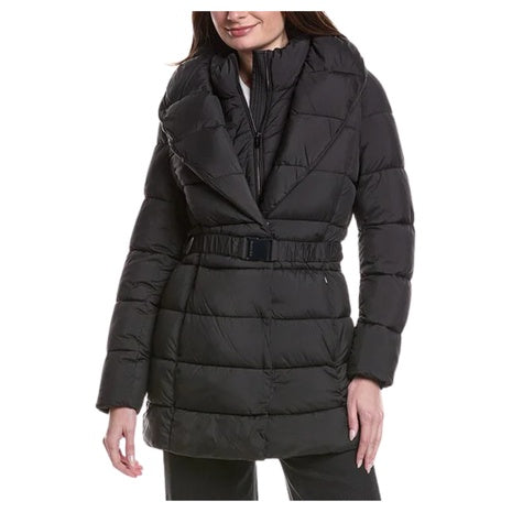 Kenneth Cole Women's Pillow Collared Fashion Puffer