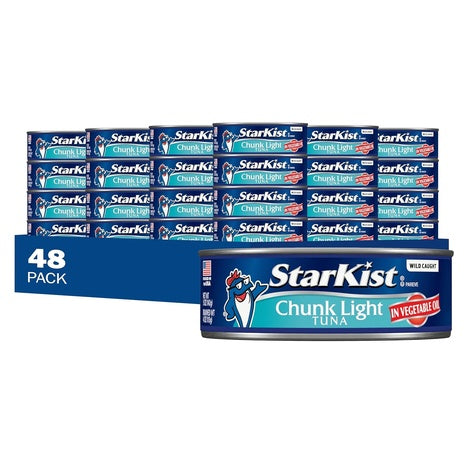 48 Cans of StarKist Chunk Light Tuna in Oil
