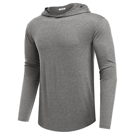 Men's Lightweight Long Sleeve Pullover Hoodie