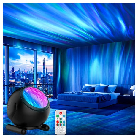 Northern Lights LED Night Light Projector with Remote