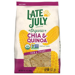 Late July Chia & Quinoa Organic Tortilla Chips (Kof-K, 10.1 Oz)