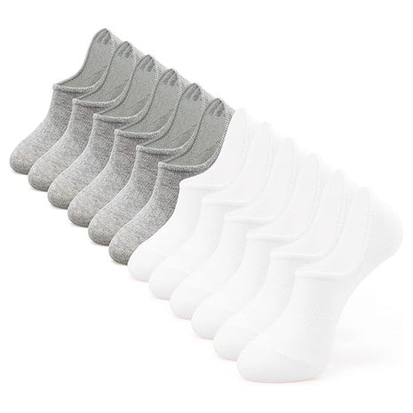 6 Pairs Of No Show Socks (15 Styles)