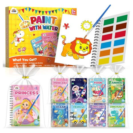 24 Kids Water Coloring Books