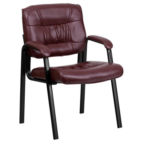 LeatherSoft Tufted Executive Reception Chair