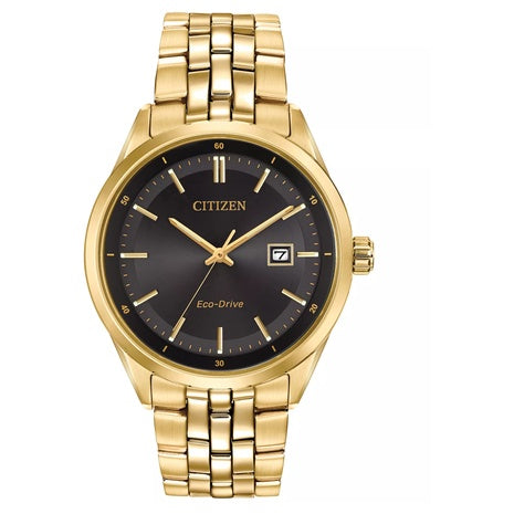 Citizen Men's Eco Drive Gold-Tone Stainless Steel Bracelet Watch