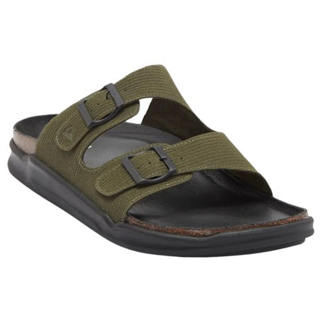 Quiksilver Men's Deck Double Strap Slide Sandal