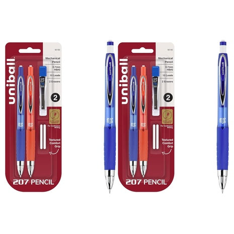 2-Pack Uni-Ball Signo 207 Mechanical Pencil Kits