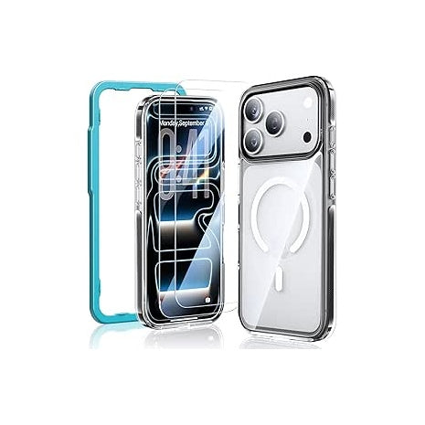 2 Screen Protectors + Case Polish for iPhone 16 and iPhone 17 Models