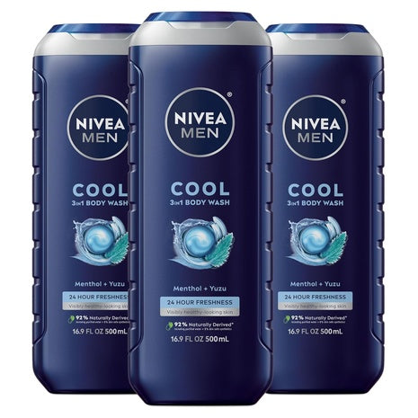 3-Pack Nivea Men Body Wash