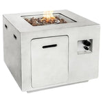 SereneLife 40,000BTU Pulse Ignition Propane Fire Pit Table