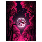 5D Moon Diamond Art Kit