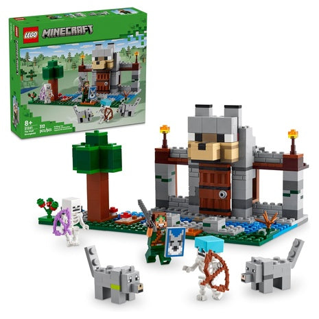 LEGO Minecraft The Wolf Stronghold Fortress Playset
