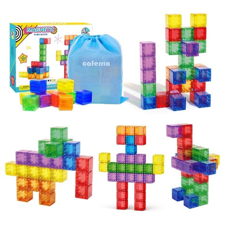 30-Piece Large Magnetic Building Blocks Stem Toy Set