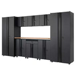 Husky 9-Piece Regular Duty Welded Steel Garage Storage System