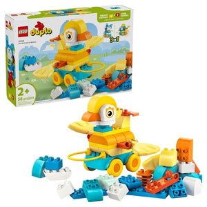 LEGO DUPLO Town 3-in-1 Animals on Wheels Building Toy kit