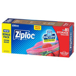 81 Ziploc Gallon Food Storage Bags