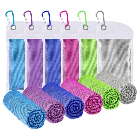 6 Instant Cooling Towels